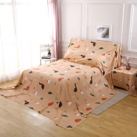 冰箱盖布布万能巾遮尘防尘床罩遮盖床上家具隔脏布床头柜|恐龙时代(2020年新款) 1.2米×2米