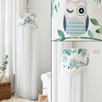 立式空调空调罩套奥克斯柜机圆形圆柱形|开机不取|双层防尘|猫头鹰 奥克斯倾城淑女系列(C)