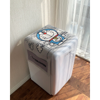 盖布北欧风开门防水双开门单洗衣机盖巾加厚防尘罩挡尘单双门冰箱|机器猫 130*50cm(防水)