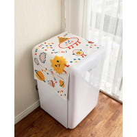 盖布北欧风开门防水双开门单洗衣机盖巾加厚防尘罩挡尘单双门冰箱|太空 130*50cm(防水)