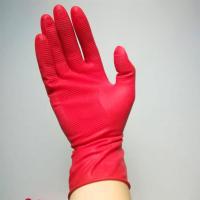 女士手套10双胶皮家务家用短款女用洗菜洗碗洗衣橡胶纯乳胶手套|L(大号)