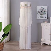 开机不取格力海信美的立式空调罩套柜机圆形圆柱|新款:茉莉花 科龙海信惠而浦TCL181高