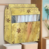 整理防尘袋衣罩牛津布衣服大衣西服套可水洗防尘套收纳|黄色太阳花210D牛津布 长80深50高110cm