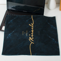 防尘遮盖布盖布简约现代主机保护套布艺音响盖巾笔记本电脑|love爱 17英寸以下