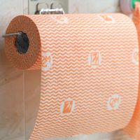 竹纤维抹布55张多功能布吸油吸水擦循环使用碗巾厨房加大加厚|橙色