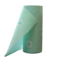 竹纤维抹布循环使用多功能布加大加厚吸油吸水擦55张碗巾厨房|绿色