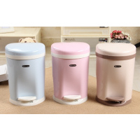 客厅厕所塑料大号脚踩卫生桶缓降静音筒脚踏家用厨房带盖