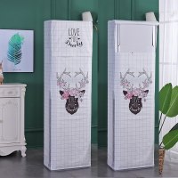 方形柜机立式客厅开机不取空调套|鲜花鹿-开机可用(升级前左右三面印花) 3P:高175*宽50*厚30cm