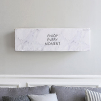 格力空调罩套美的空调套挂式空调罩海尔空调挂机北欧风格|英文大理石 长85X高27X宽19