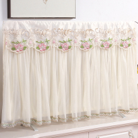 寸65寸不取盖布现代简约套43寸蕾丝电视机罩盖巾开机50寸55|普通款伊梦米 50英寸