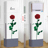 卡通空调罩立式方形柜机美的格力海尔奥克斯客厅开机不取防尘罩套|红玫瑰开机不取 方形170*50*30CM