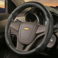 雪佛兰科鲁兹赛欧科沃兹科鲁泽创酷沃兰多专用汽车运动方向盘把套 全黑色运动(圆形)留言车型