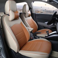 19新款宝来朗逸老普桑塔纳3000经典志俊polo捷达专用汽车座套全包 米加棕全包(留言车型)