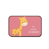 汽车内遮阳帘庶阳遮挡帘防晒防嗮布窗帘隔热轿车磁性小车车窗神器 长颈鹿后窗单片