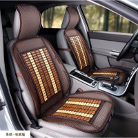 木珠汽车座垫单片制冷坐垫夏季通风凉垫凉席竹片单座司机主驾驶员 连体双条竹片单张
