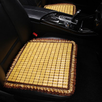 汽车竹垫单片竹片坐垫夏季凉垫单张单个夏天座垫无靠背三件套竹子 花边米单张