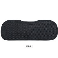 纳米编织塑料藤汽车座垫单片夏季三件套凉席汽车坐垫车用透气凉垫 纳米藤黑色单张后排