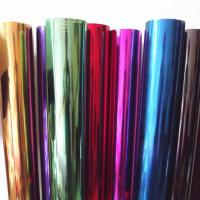 钨钢电镀膜 变色龙金甲改色膜拉丝贴膜贴纸 镜面汽车贴纸猫眼 猫眼紫1.52M*0.1M