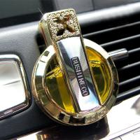 汽车空调古龙香氛车用创意装饰车载香水夹持久淡香出风口车内香薰 清新柠檬