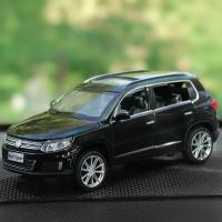 本田十代思域汽车摆件仿真合金车模型车载装饰高档网红车内饰品男 乳白色黑大众途观中垫