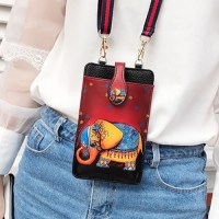 迷你小包拉链手机卡通可爱包女单肩韩版潮挂脖斜挎包手机袋零钱包|泰国小象