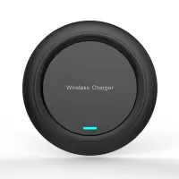 xsmax/10w充电器手机无线防滑快充iphone8plus/x/xrmate20pr|黑色 标配+上宽下窄贴片