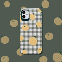 ins风草莓橘子泫雅花苹果11手机壳iphonexr夏天se/9情侣7/8plus少女心xs男promax小清新款硅胶防