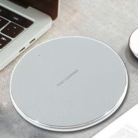 方便时尚【手机无线所有手机充电器】充电器发射器支持万能无线|3D面合金-灰色