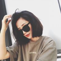 偏光墨镜男潮女学生韩版网红同款眼镜女圆脸防紫外线太阳镜男款