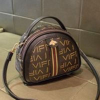 2020新款单肩斜跨手提女包手机包拉链包超火女士包上新夏天小包包|黑1016#字母图形