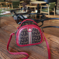 2020新款单肩斜跨手提女包手机包拉链包超火女士包上新夏天小包包|红1016#字母图形