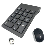 无线数字小键盘鼠标套装笔记本外接 usb财务会计药店银行证券超市