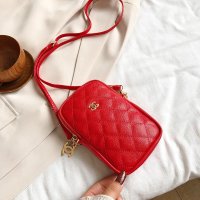 小包包女2020新款潮韩版时尚百搭小香风手机包ins网红单肩斜挎包|红色