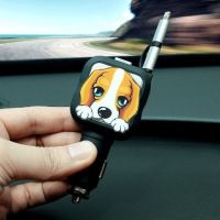 伸缩式车载充电器车用多功能通用快充手机充电头双usb车充一拖二|金毛狗