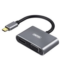 typec转hdmi扩展坞拓笔记本适用ipadpro手机显示电视vga投影仪转接头usb口macbook电脑转换器