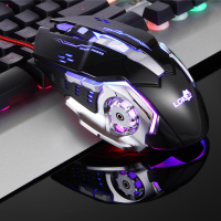 机械鼠标游戏竞技发光鼠标游戏鼠标电脑鼠标有线