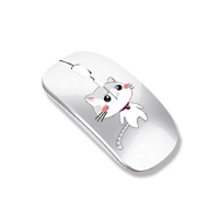 蓝牙无线鼠标静音男女生可爱可充电式游戏办公台式适用mac笔记本电脑ipad平板