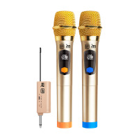 i71万能无线话筒家用唱歌专业户外音响功放一拖二k歌麦克风