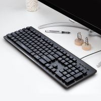 巧克力键盘鼠标套装有线无线静音无声笔记本台式电脑薄膜家用游戏