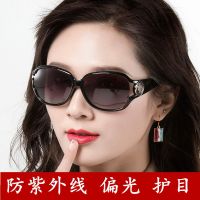 墨镜女士偏光太阳镜女明星款2019新款潮防紫外线长圆脸优雅眼镜女O3