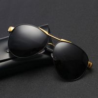 日夜两用偏光变色太阳镜男士蛤蟆镜司机镜驾驶开车墨镜夜视镜眼镜