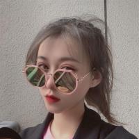 太阳镜女韩版网红遮阳眼镜女时尚大框同款防紫外线圆脸偏光墨镜女