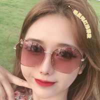 2020新款墨镜女韩版潮大框防紫外线偏光ins太阳眼镜圆脸大脸显瘦