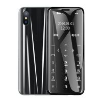 i8迷你手机卡片儿童学生戒网男女超小个性袖珍直板备用2019新款|移动[黑]耳机版 加32G内存卡[含有200首音乐]