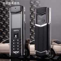 新款天翼电信版联通直板个性按键老人手机学生备用迷你卡片小手机|电信版黑银色 16G内存卡