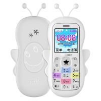 4g通迷你可爱儿童卡通小手机双卡备用功能手机移动联通电信版|白色【送挂绳手机套物联卡】 顶配版【移动4G双卡】