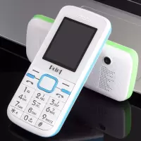 备用小手机男女款移动学生手机非智能超薄老人机老年手机超长待机|白蓝 标配