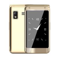 f9翻盖手机移动电信版联通4g通老人手机超长待机老年手机|金色(移动4G版) 套餐三