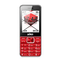 老人机手机超长待机老人手机大字大声移动联通直板按键老年机|波尔多红 套餐一