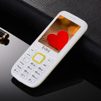 超薄移动联通老人手机儿童手机老人机直板按键男女士学生备用手机|[超薄时尚版]白黄色 单机[无电池无充电器无耳机]